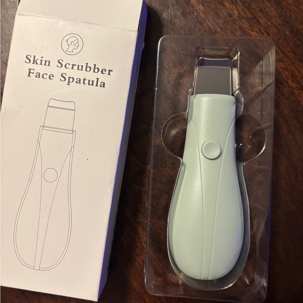 Skin Scrubber Face Spatula Ultrasonic Facial Tool – New